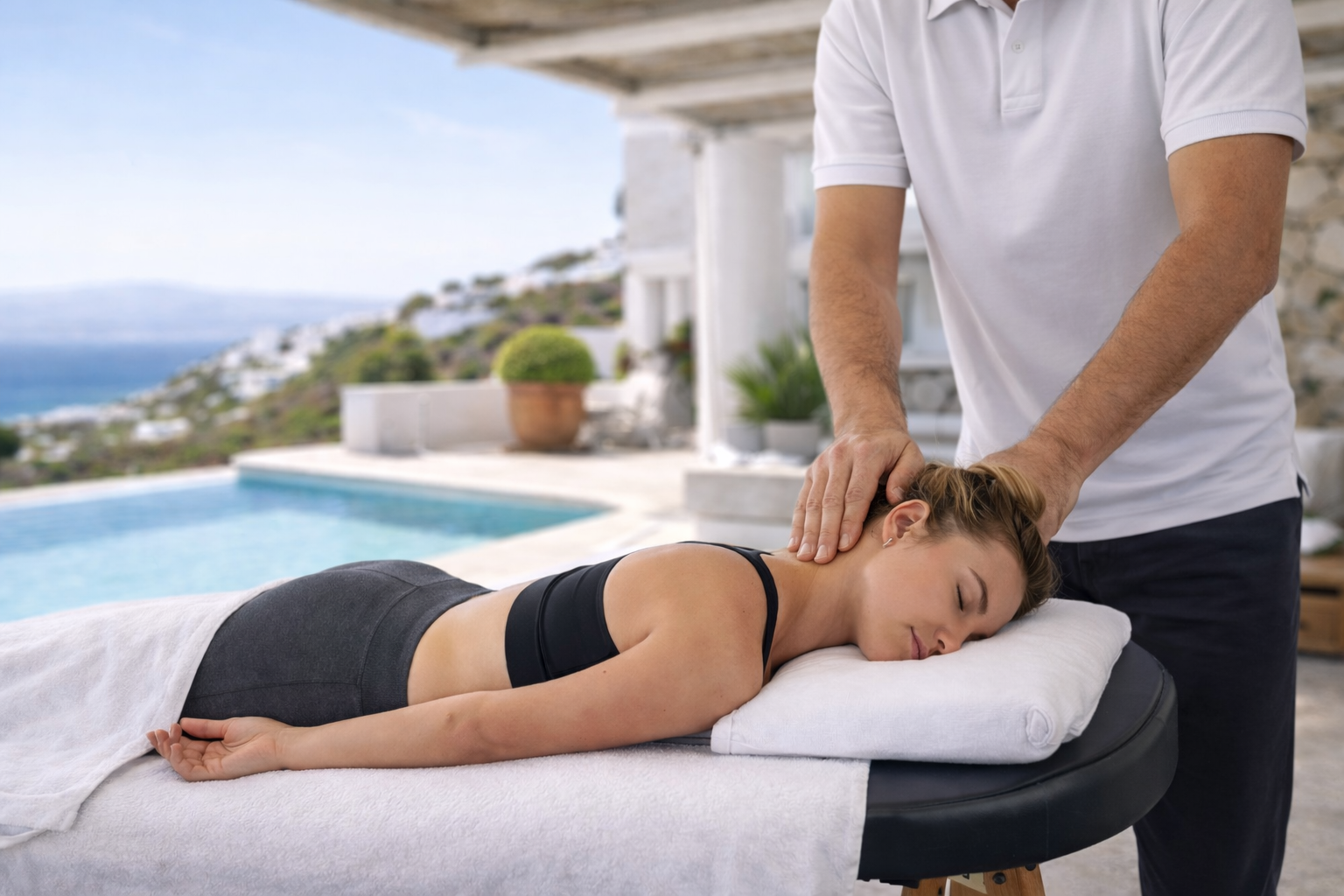 Treatment at your hotel or villa in Syros
